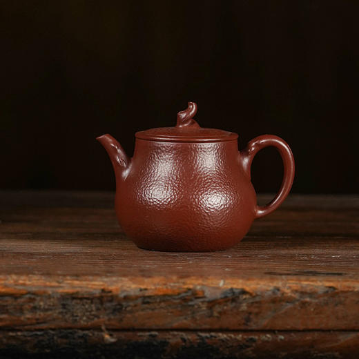 龙德堂陶艺《捶金·宋词系列之香兰》原矿紫朱泥 190cc 库存请咨询客服 商品图0