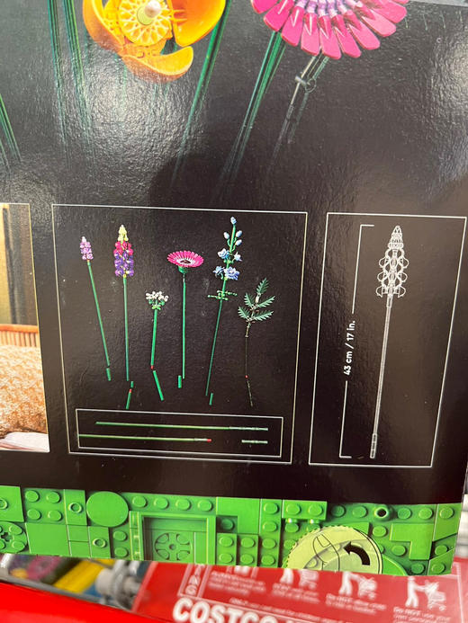 Lego乐高永生花束💐典藏版939粒，美国直邮特价498元🉐包税包邮到手🔥永恒的快乐，不会凋零的乐高花‼️ 商品图5