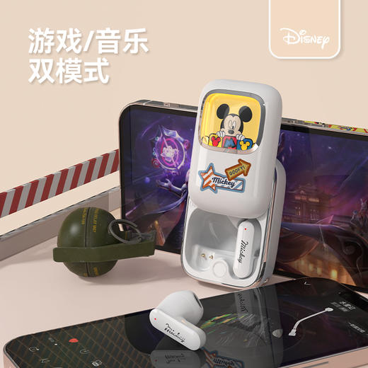 迪士尼（Disney）Q10 无线蓝牙耳机 半入耳滑盖式耳机 商品图4