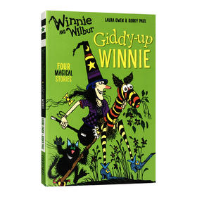 英文原版 Winnie and Wilbur: Giddy-up Winnie 女巫温妮与黑猫威尔伯 英文版