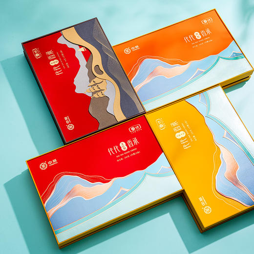中茶海堤 老枞水仙茶叶礼盒岩茶乌龙茶200g 代代香承CTA7781中火（24包） 商品图3