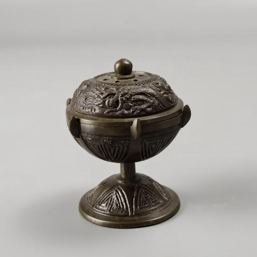 青铜制品 铜茶壶盖置盖托  多款可选  复古壶盖架茶托搁置茶配件 商品图9