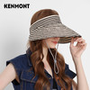 卡蒙百搭黑白条纹空顶防晒帽女夏沙滩速干透气可折叠遮脸遮阳帽KM-6046 商品缩略图8