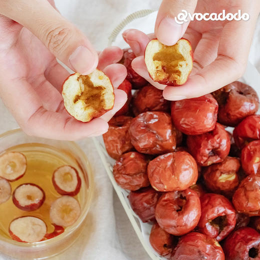 Avocadodo脆冬枣水果干黄骅枣甜无核即食免洗香酥个大儿童零食 商品图2