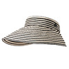 卡蒙百搭黑白条纹空顶防晒帽女夏沙滩速干透气可折叠遮脸遮阳帽KM-6046 商品缩略图9