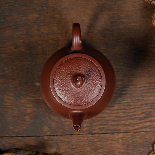 龙德堂陶艺《捶金·宋词系列之香兰》原矿紫朱泥 190cc 库存请咨询客服 商品图2