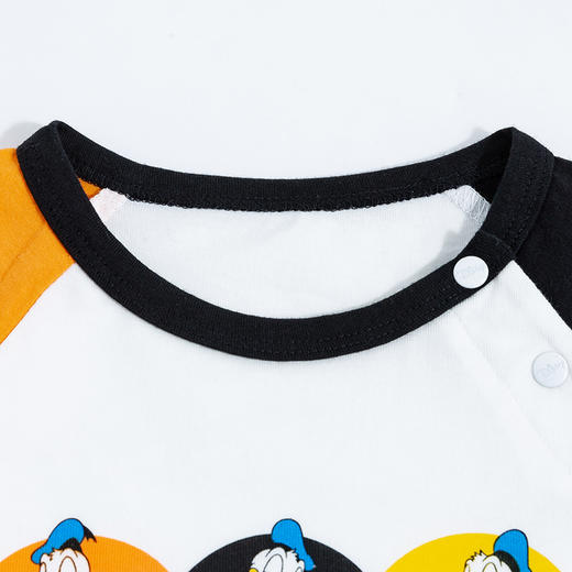 【商场同款】迪士尼童装儿童短袖T恤夏季清爽洋气中大童宝唐老鸭卡通纯棉上衣 商品图6