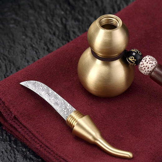 葫芦大马士革小刀 商品图3