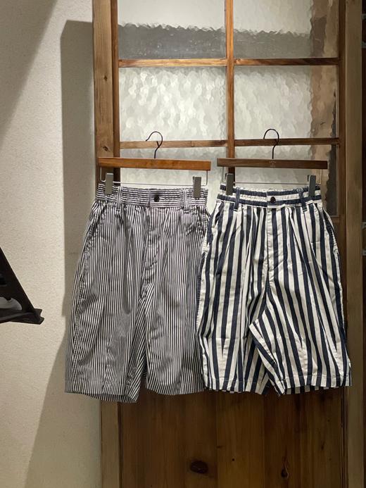 HARVESTY 细直条纹灯笼短裤休闲裤 商品图4