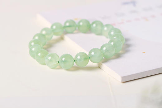 葡萄石手串【晴色】，珠径11mm 商品图2