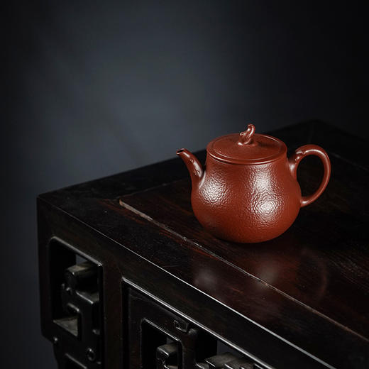 龙德堂陶艺《捶金·宋词系列之香兰》原矿紫朱泥 190cc 库存请咨询客服 商品图1