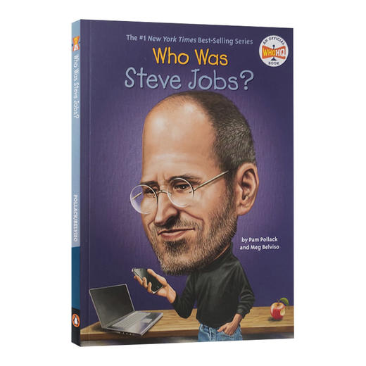 英文原版 Who Was Steve Jobs? 谁是史蒂夫 乔布斯？ 英文版 进口英语原版书籍 商品图0