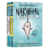 Collins柯林斯 英文原版 Narwhal and Jelly 6-Copy Shrinkwrap 独角鲸和水母漫画6册盒装 儿童英语启蒙绘本 幽默搞笑图画书 英文版 进口英语书籍 商品缩略图2
