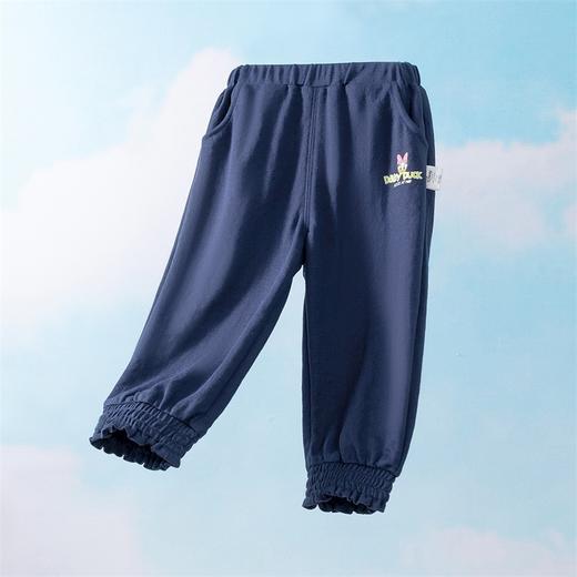 迪士尼童装女童清爽九分裤夏季新品中大童宝宝黛西防蚊裤空调裤子 商品图7