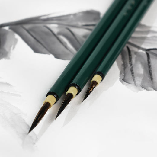 【庆学堂】精品鼠须勾线笔 国画专用毛笔 商品图1