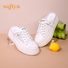 【一件279】Safiya/索菲娅 春夏一脚蹬休闲松糕2023年春季新款厚底懒人半拖鞋 SF31112066 商品缩略图7