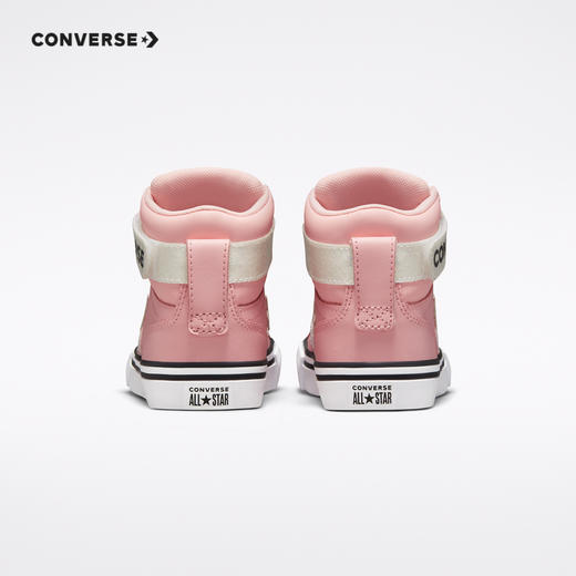 CONVERSE 匡威  冬 大童小童 靴子 高帮皮革面料易于清洁舒适保暖 672129C 商品图4