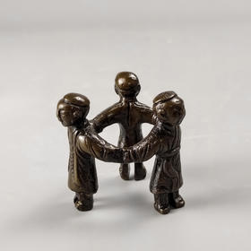 青铜制品 铜茶壶盖置盖托  多款可选  复古壶盖架茶托搁置茶配件