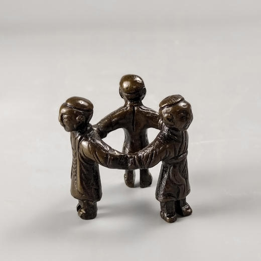 青铜制品 铜茶壶盖置盖托  多款可选  复古壶盖架茶托搁置茶配件 商品图0