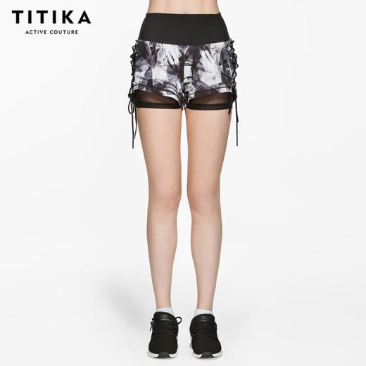 【仅剩xs/s码】TITIKAACTIVE|瑜伽服跑步短裤女2.5"防走光健身运动提臀短裤23877 商品图1