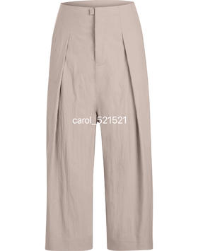 好裤推荐！始祖鸟Logen LT轻便高腰阔腿裤 轻质TerraTex透气疏水有弹力