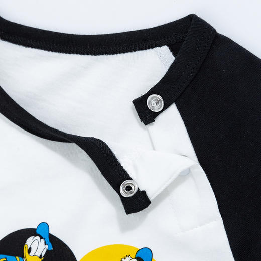 【商场同款】迪士尼童装儿童短袖T恤夏季清爽洋气中大童宝唐老鸭卡通纯棉上衣 商品图7