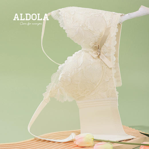 雅黛丽内衣女聚拢小胸显胸大无钢圈文胸收副乳防下垂调整型女胸罩 商品图5