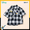 【商场同款】迪士尼童装儿童时尚格纹短袖衬衫洋气酷帅BOY唐老鸭卡通纯棉衬衣 商品缩略图6