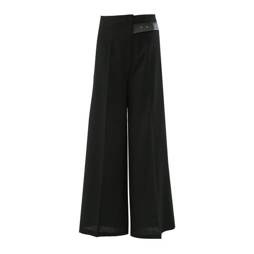 VIMAGE纬漫纪春季新款宽松休闲简约气质阔腿裤V1905509 商品图4