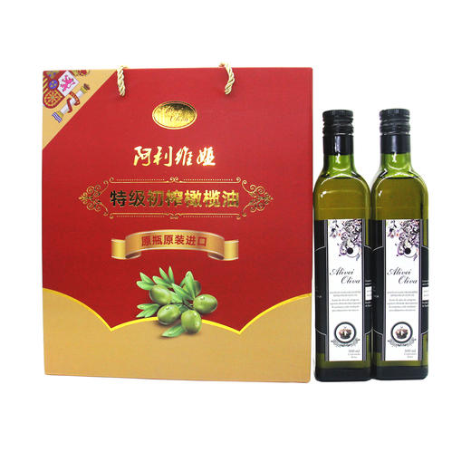 Alivei Oliva阿利维娅 特级初榨橄榄油500ml*2 西班牙 商品图0