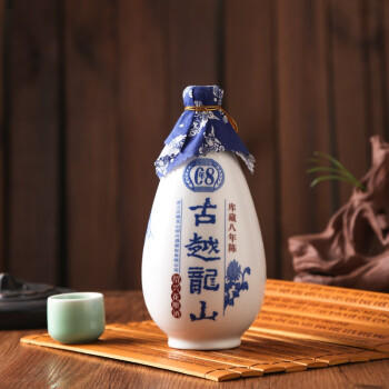 古越龙山青花醉 库藏八年 半干型 绍兴黄酒 500ml 单瓶装 木盒同款 商品图3