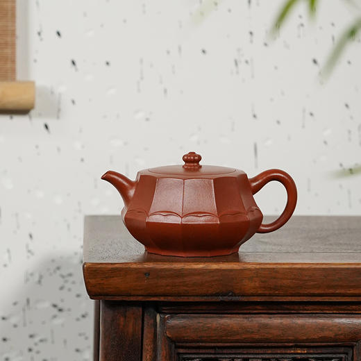 龙德堂陶艺 汤宣武制 《花开月正圆》原矿大红袍 220cc 库存请咨询客服 商品图0