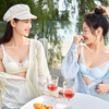 都市丽人WISECOOL内衣BC薄3/4杯锁边布文胸三排软钢圈LB32D6 商品缩略图3