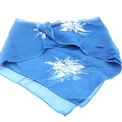 深山集市 真丝蜡染小丝巾 商品图1