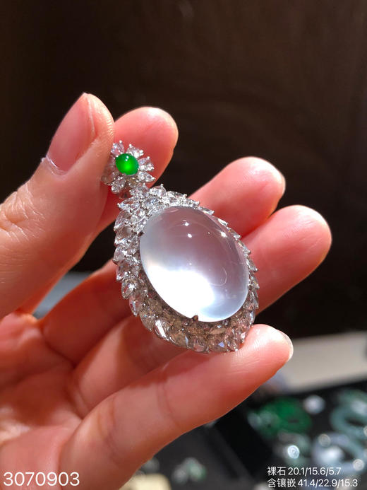 玻璃蛋面吊坠【3070903】具体价格微信咨询 商品图6