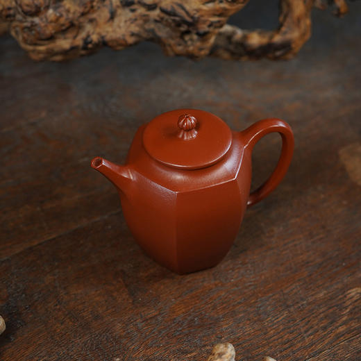 龙德堂陶艺 徐飞制 《六方璇玑》原矿大红袍 230cc 库存请咨询客服 商品图3