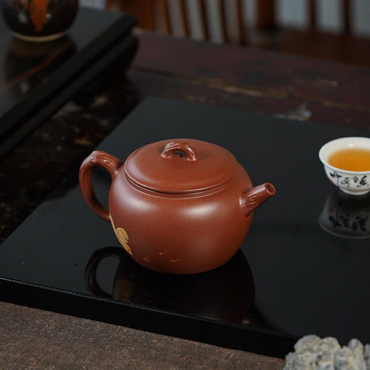 龙德堂陶艺 徐飞制 《蓬勃》原矿底槽清 300cc 库存请咨询客服 商品图1