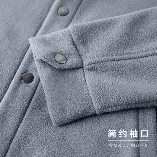 【双面绒】罗蒙秋冬款男士衬衫休闲百搭蓄热保暖长袖衬衣男 商品图9