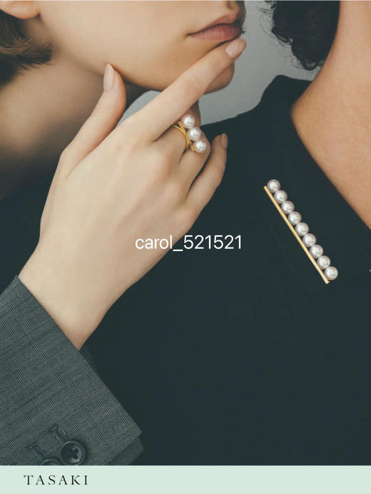 Tasaki 珠光烂漫绝美日系珍珠首饰 平衡木系列音符系列项链耳钉 商品图4