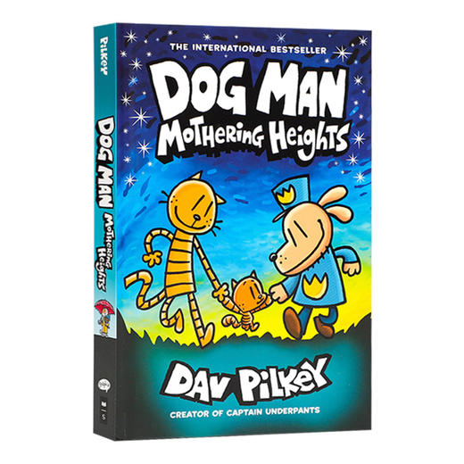 神探狗狗的冒险10 英文原版 Dog Man 10 Mothering Heights 内裤超人作家 Dav Pilkey 儿童英语幽默桥梁漫画故事书 英文版进口书籍 商品图0