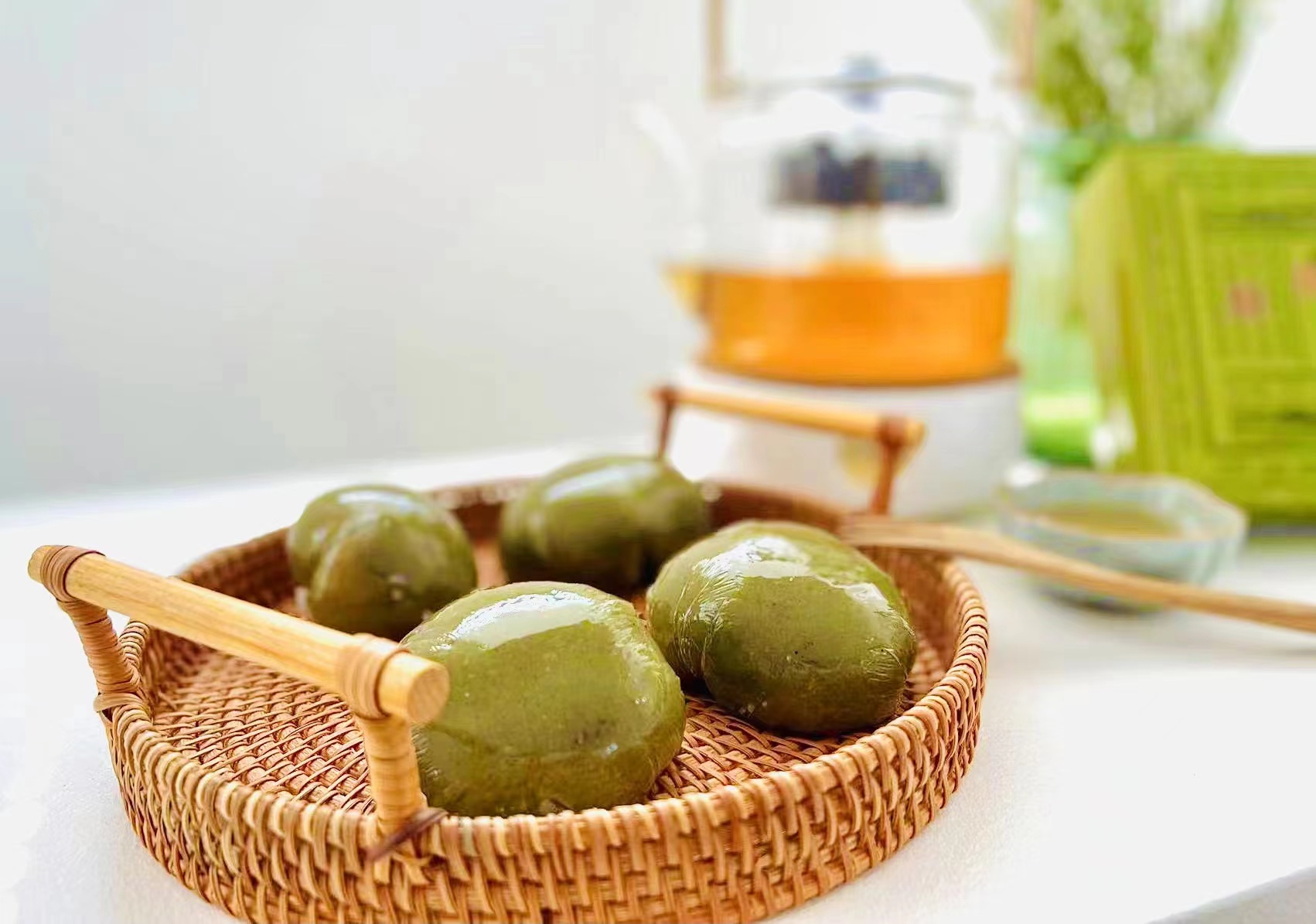 纯手工艾草青团（6只/盒）【周六统一制作，急单慎拍】