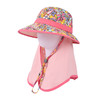 【云优选】卡蒙印花后颈布可收纳儿童防晒帽KM-4584 商品缩略图8