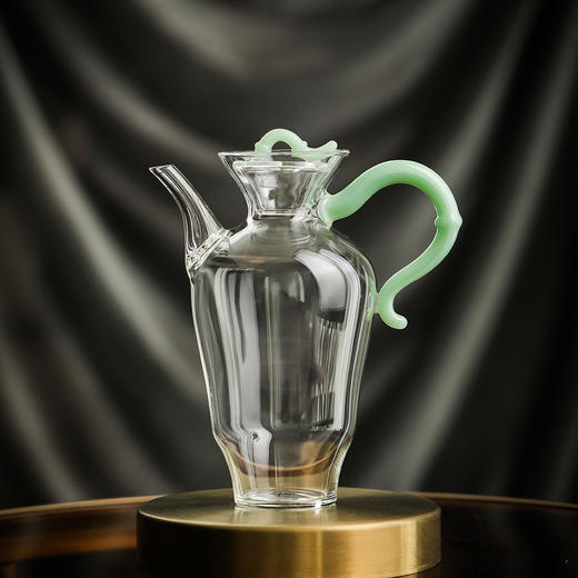 禾器晶彩·君悦套组进口高硼硅耐热玻璃茶杯高档茶具 商品图7