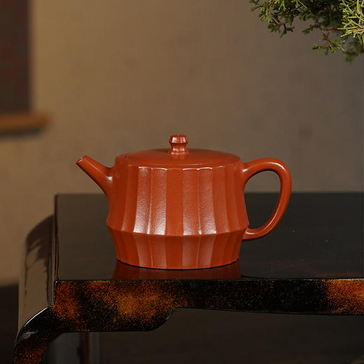 龙德堂陶艺 汤宣武制 《科林斯》原矿大红袍 250cc 库存请咨询客服 商品图0