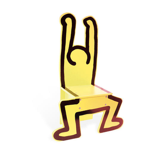 Vilac 凯斯哈林人形椅 法国玩具 商品图2