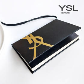 专柜会员礼！YSL黑金限量手账日记本办公室随身笔记本