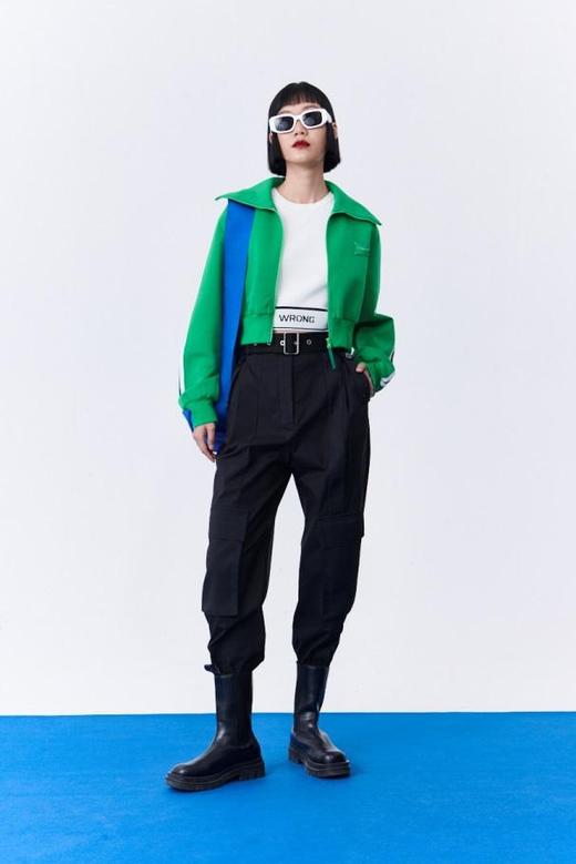 大翻领套头卫衣 商品图0