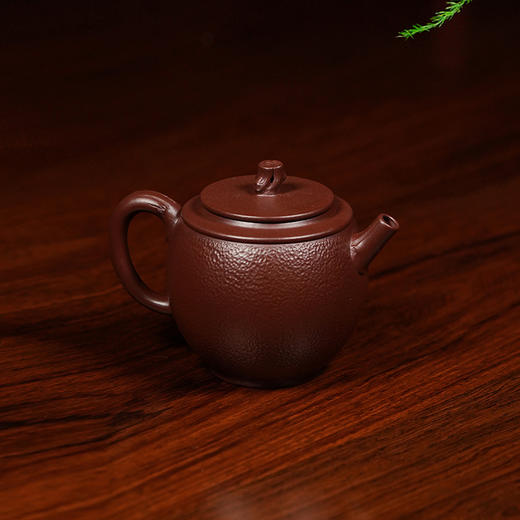 龙德堂陶艺《捶金·宋词系列之解秋风》原矿紫朱泥 150cc 库存请咨询客服 商品图3