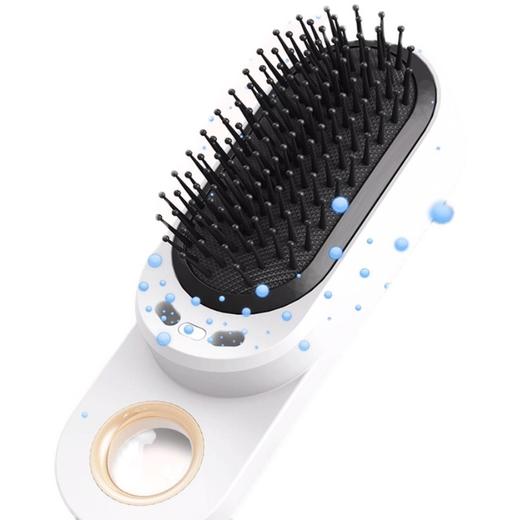 Apiyoo艾优直发梳负离子美发梳造型梳子女防滑防静电静电梳子充电款 商品图3