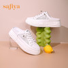 【一件279】Safiya/索菲娅 春夏一脚蹬休闲松糕2023年春季新款厚底懒人半拖鞋 SF31112066 商品缩略图6